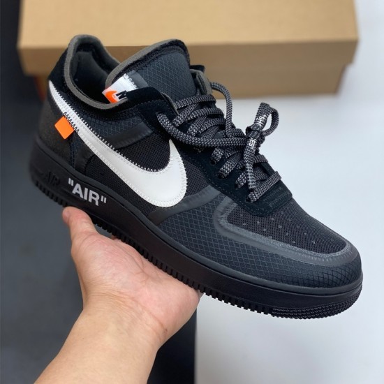 Nike Air Force 1 Low Off-White Black White AO4606 001