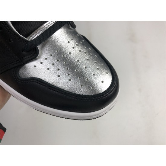 Air Jordan 1 high og retro silver toe CD0461 001
